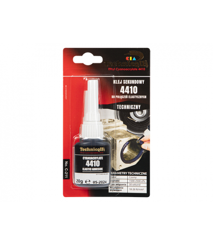 Klej sekundowy elastyczny 4410 20g technicqll Blow 91-475