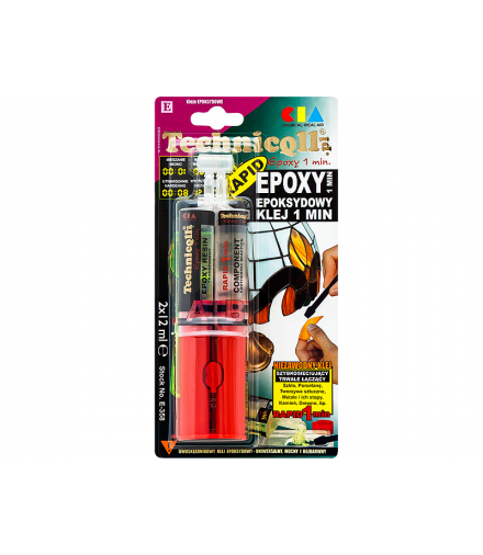 Klej epoxy bezbarwny 2x12ml technicqll Blow 3401