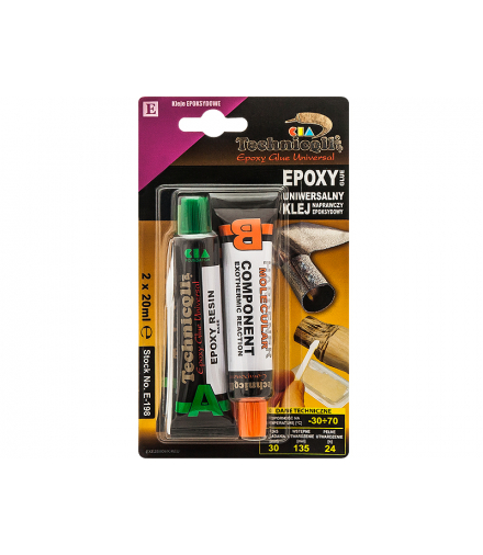 Klej epoxy uniwersalny 2x20ml technicqll Blow 3398