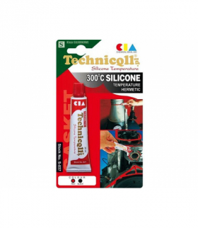 Silikon wysokotemperaturowy 20ml czerwony technicqll Blow 3390