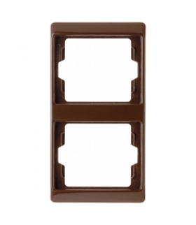 Arsys Ramka 2-krotna pionowa, brązowy Berker 13230001