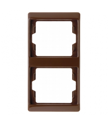 Arsys Ramka 2-krotna pionowa, brązowy Berker 13230001