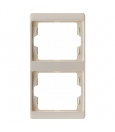 Arsys Ramka 2-krotna pionowa, kremowy Berker 13230002