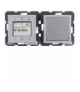 B.x/S.1 Radio Touch komplet, alu mat Berker 28801404