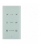 KNX TS Sensor dotykowy 3-krotny konfigurowalny, szkło, białe