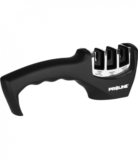 Ostrzałka do noży, 3 stopniowy diament, tct, ceramika, Proline 30011