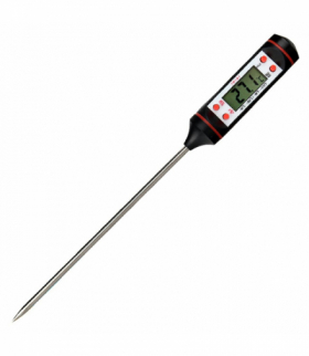 Termometr szpilkowy LCD do mierzenia temperatury pieczonego mięsa lub ciasta ATL AG254B