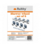 Kółka do kabiny prysznicowej zestaw 8szt. KK9646 RUHHY 00009646