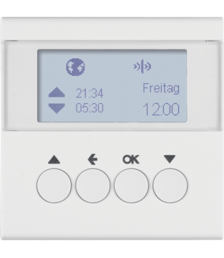 S.1/B.3/B.7 KNX RF quicklink Łącznik żaluzj. czas. ster. żaluzj., biały