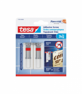 Śruby samoprzylepne regulowane 2szt do 3kg do płytek (+3pl.) Tesa H7776502