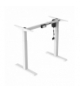 Biurko elektryczne regulacja wys. Ergo Office, max wys 123cm, max - 70 kg, bez blatu do pracy stojąco siedzącej, białe, ER-403W Ergo Office CEN-70199