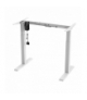 Biurko elektryczne regulacja wys. Ergo Office, max wys 123cm, max - 70 kg, bez blatu do pracy stojąco siedzącej, białe, ER-403W Ergo Office CEN-70199