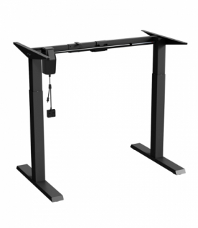 Biurko elektryczne regulacja wys. Ergo Office, max wys 123cm, max - 70 kg, bez blatu do pracy stojąco siedzącej, czarne, ER-403B Ergo Office CEN-70200