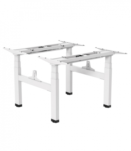 Biurko elektryczne podwójne regulacja wys. Ergo Office, max wys 128cm, max 125kg x2, bez blatu do pracy stojąco siedzącej (2 czę Ergo Office CEN-70202