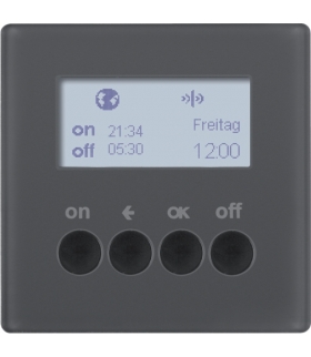 Q.x KNX RF quicklink Łącznik czas. ster. załącz. i mech. zas., ant, aks lak