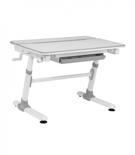 Biurko dla dzieci ergonomiczne z regulacją wysokości Ergo Office, szare, max 100kg, ER-417 2cz Ergo Office CEN-70223
