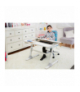 Biurko dla dzieci ergonomiczne z regulacją wysokości Ergo Office, szare, max 100kg, ER-417 2cz Ergo Office CEN-70223