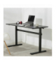 Biurko ręczna regulacja wys Ergo Office, max 40 kg, max wys 117cm, z blatem do pracy stojąco siedzącej, ER-401 B Ergo Office CEN-70194