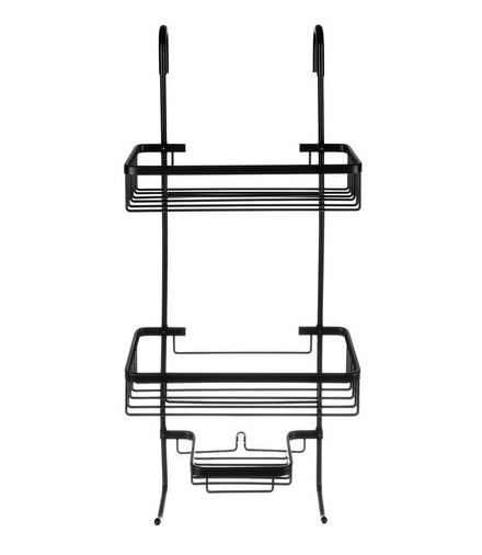 Półka prysznicowa zawieszana, czarna RUHHY 00016723