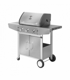 Teesa BBQ 3001 Master Grill gazowy, 3 palniki, miejsce na butlę Teesa LEC-TSA0095HQ