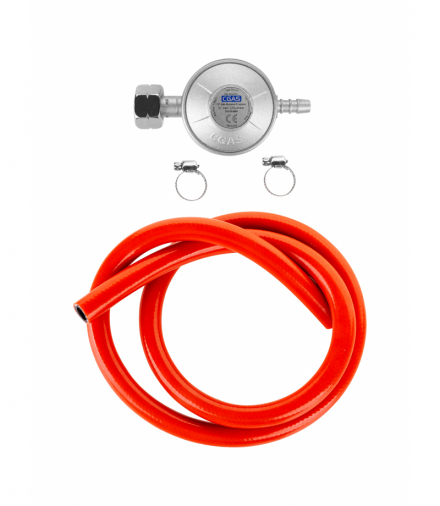 Reduktor gazowy do grilla (reduktor+wąż+opaski) Teesa LEC-TSA0094