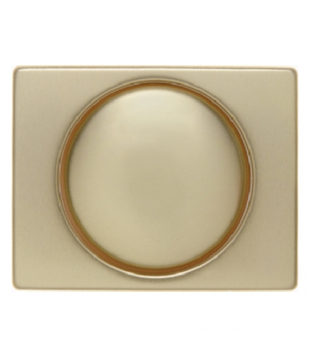 Arsys Płytka czołowa z pokrętłem regulacyjnym do ściemniacza obrotowego, złoty Berker 11340002