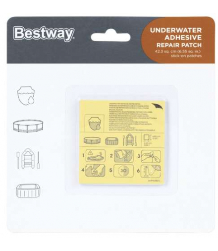 Zestaw łatek naprawczych do basenu BESTWAY 62091 00005296