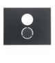 K.1 Płytka czołowa do gniazda głośnikowego, antracyt mat, lakierowany Berker 11847006