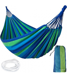 Hamak bez drążka Iso Trade wielokolorowy 150 kg 240 x 150 GARDLOV 00001127