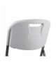 Składane krzesło cateringowe/ogrodowe/bankietowe/weselne, max. 250kg, białe, mocne, 88x50x45cm, GB375 GreenBlue CEN-77749