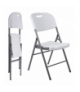 Składane krzesło cateringowe/ogrodowe/bankietowe/weselne, max. 250kg, białe, mocne, 88x50x45cm, GB375 GreenBlue CEN-77749