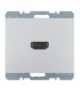 K.5 Gniazdo HDMI, alu Berker 3315427003