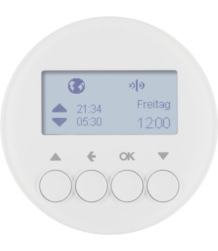 R.X/1930/Glas KNX RF quicklink Żaluzjowy łącz. czas. ster. biały