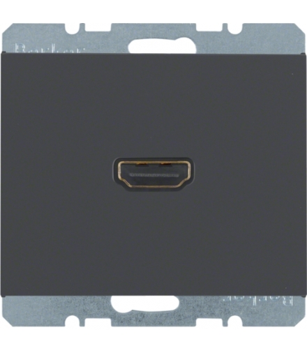 K.1 Gniazdo HDMI, antracyt, mat Berker 3315427006