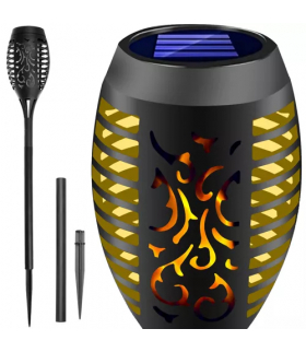 Lampa ogrodowa solarna, pochodnia 23559 GARDLOV 00023559