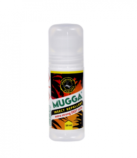 Preparat przeciw insektom Mugga Roll-On 50% 50ml Mugga CEN-42791