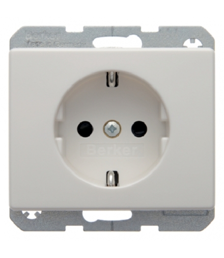 Arsys Gniazdo SCHUKO z podwyższoną ochroną styków, biały Berker 47350069
