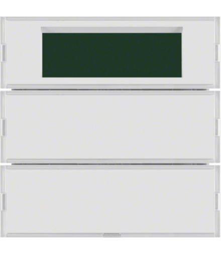 KNX system S.1/B.3/B.7 Przycisk 2-kr z reg. temp. i wyśw., do ram. biał. i krem.