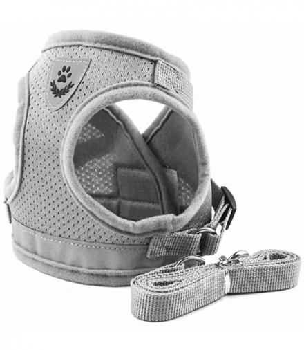 Szelki bezuciskowe dla kota ze smyczą ATL ZW18