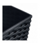 Doniczka z wkładem Rato Square DRTS225 antracyt Prosperplast CEN-61418