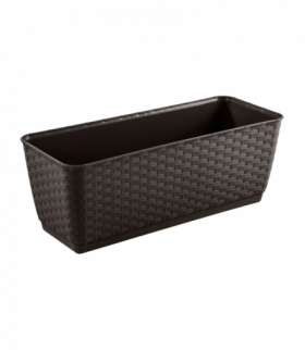 Doniczka rattanowa z hakami Ratolla DRL400PW umbra Prosperplast CEN-61423