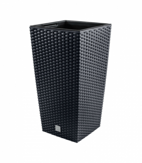 Doniczka z wkładem Rato Square DRTS170 antracyt Prosperplast CEN-66348