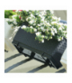Doniczka rattanowa z hakami Ratolla DRL500PW umbra Prosperplast CEN-72357
