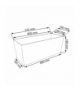 Doniczka z wkładem Rato Case DRTC500 antracyt Prosperplast CEN-61416