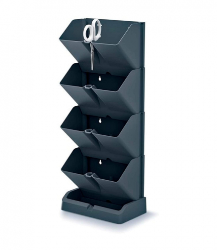Ogród wertykalny stojący Mini Cascade antracyt Prosperplast CEN-72547