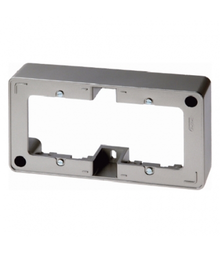 Akcesoria osprzęt Puszka natynkowa 2-krotna, stal szlachetna, lakierowana Berker 10309004