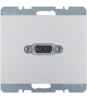 K.5 Gniazdo VGA, alu Berker 3315407003