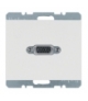 K.1 Gniazdo VGA, biały, połysk Berker 3315407009