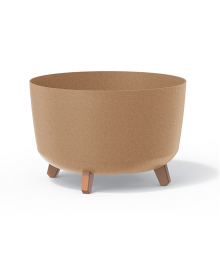 Doniczka Gracia Standard Eco Wood DGRL400W naturo eco Prosperplast CEN-77515