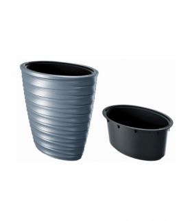 Doniczka Freze DPFEE600 jasny szary Prosperplast CEN-78288